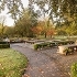 View of the vaults in the crematorium grounds