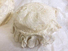 Lace baby's hat