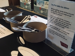 Lay the table activity