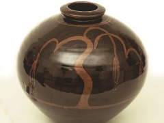 David Leach Tenmoku Pot