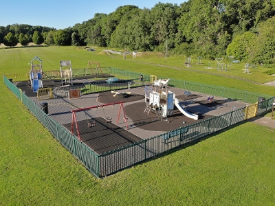 Kingston Meadows Playground Aerial