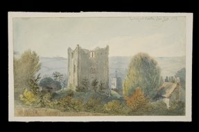 Guildford Castle Historic Image