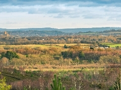 Guildford Cathedral + Countryside Guildford Cathedral + Countryside - Image by Daniel Hannington