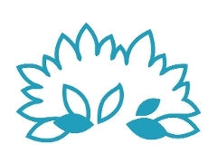 hedge blue
