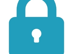 padlock blue