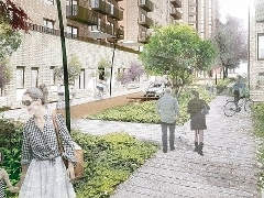 Guildford Park Road Artist's Representation An image of how the Guildford Park Road development might look
