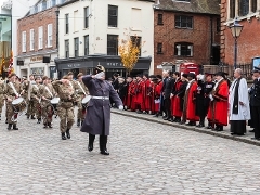 An image of people at Remembrance Sunday