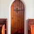 a door inside the chapel