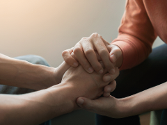 Hands holding Hands holding