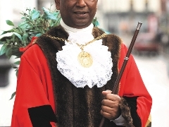 Mayor with his chain of office