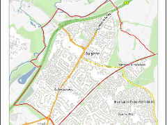 Burpham Neighbourhood Area boundary 2023 Burpham Neighbourhood Area final boundary approved 2023