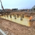 Pilings in the ground all completed