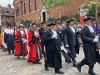 Civic procession Mayor's after Civic Service