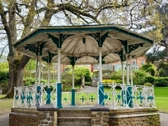 bandstand at castle grounds
