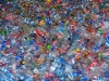A picture of used plastic bottles