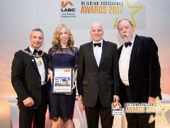 Team photo from awards